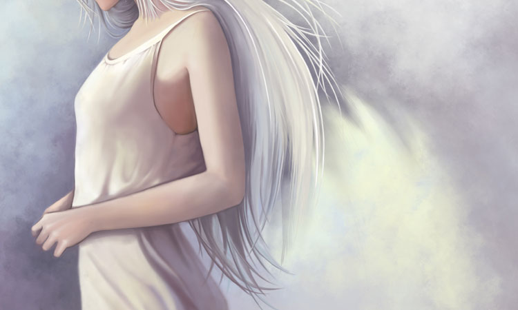 Sophiel - illustration for White Angel webcomic