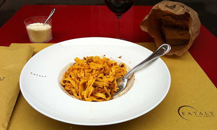 Bolognese Pasta in Bologna, Italy