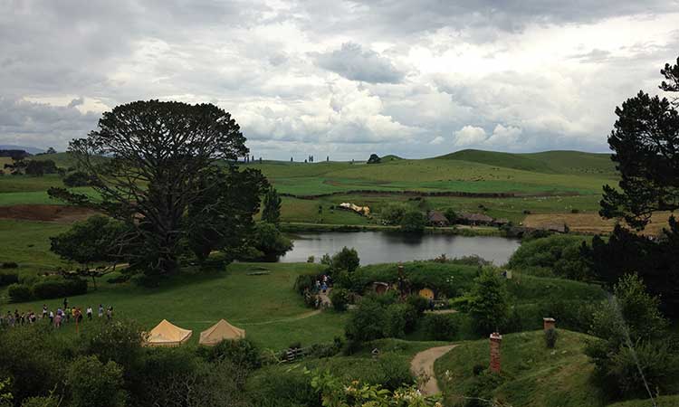First visit to Hobbiton