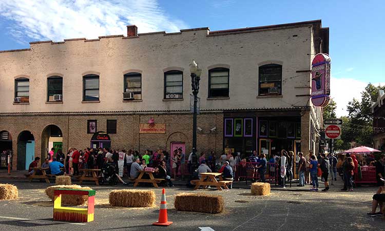 Infamouse Voodoo Donutes in Portland Oregon