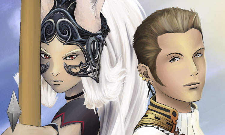 Fran & Balthier - Final Fantasy XII (12) Fan Art