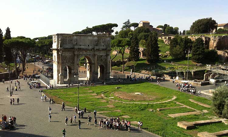 Roman Forum ruins