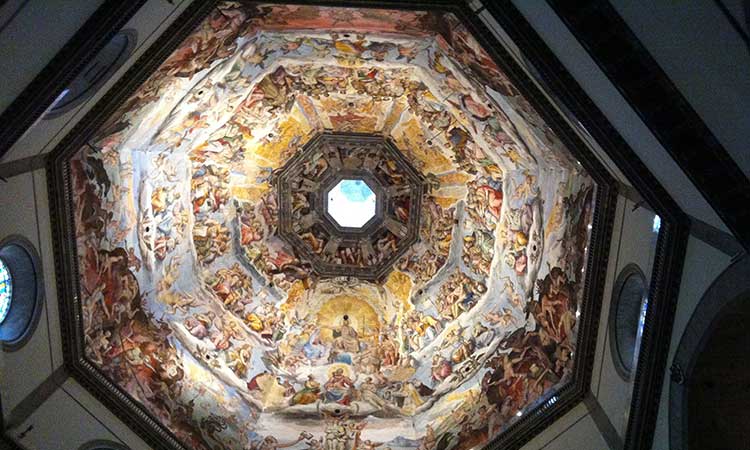Painted Ceiling in Florence