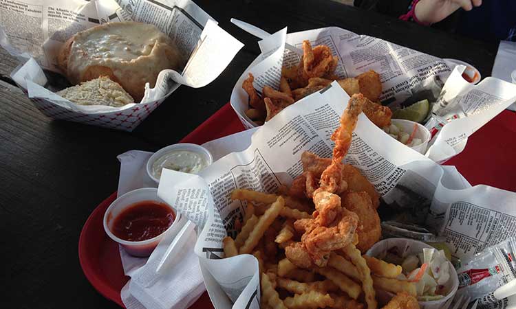 fish, chips, clams, best seafood in Coos Bay